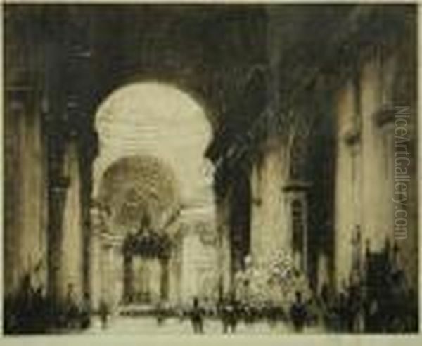Interior View Of St. Peter's,rome - view 1