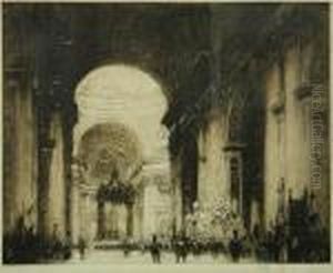 Interior View Of St. Peter's,rome
