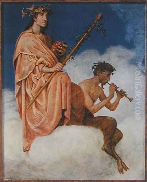 October, illustration from Festkalender published in Leipzig c.1910 - view 1