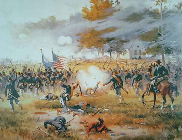 The Battle of Antietam, 1862 - view 1