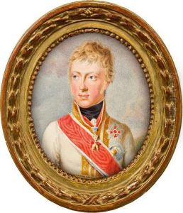 Portrat Kronprinz Ferdinand by Ferdinand Georg Waldmuller