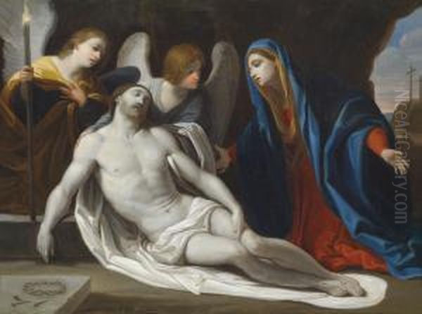 Mary With The Dead Body Of Christ - view 1