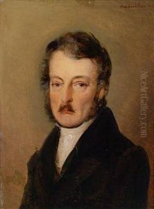 Bildnis Eines Herrn Mit Bartkoteletten