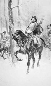 Portrait of General Nathan Bedford Forrest by Thure de Thulstrup
