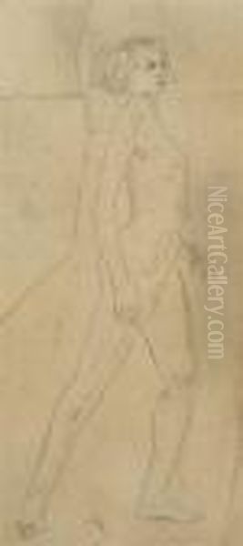 Standing Female Nude - view 1