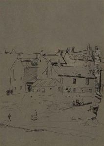 Sketch Of Whitby by Ethel, Dame Walker