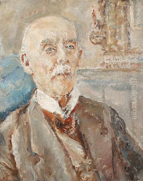Portrait Of An Old Man With Red Tie - view 1