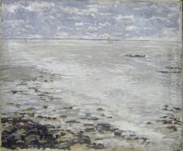 'morning', Robin Hoods Bay, Oil On Canvas, Labels Toverso, 51cm X 62cm, Unframed - view 1