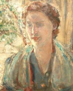 Portrait Of A Lady Quarter-length by Ethel, Dame Walker