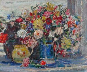 Flowerpiece by Ethel, Dame Walker