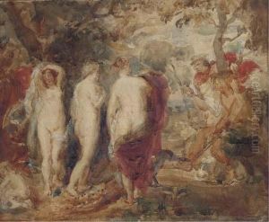 The Judgement Of Paris by Ethel, Dame Walker