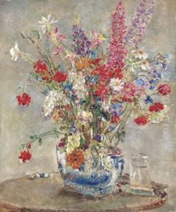 Summer Flowers by Ethel, Dame Walker