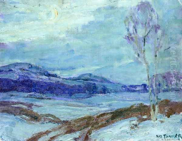 Landscape in Moonlight - view 1