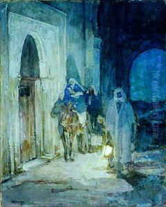 Flight Into Egypt 1923 by Henry Ossawa Tanner