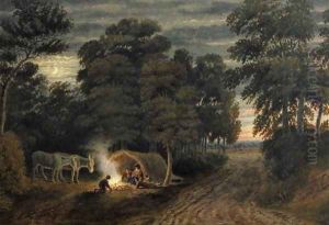 A Gypsy Camp by William Turner
