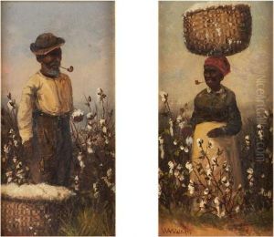 Couple With Cotton by William Aiken Walker