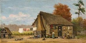 Gathering At A Southern Household by William Aiken Walker