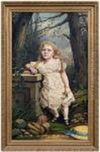 Portrait Of "miss Percyferguson, Greenville, Mississippi" by William Aiken Walker