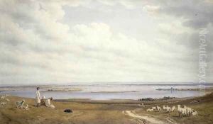 Portsmouth Harbour from Portsdown Hill by William Turner