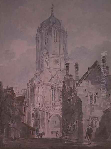 Christ Church, Oxford, 1795 - view 1
