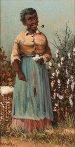 Studies Of Cotton Pickers, A Pair