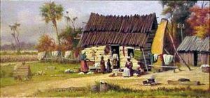 Family At The Shanty