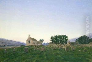 The Dawn, Kirk Newton Church, Northumberland by William Turner