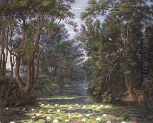 Cherwell Waterlilies by William Turner