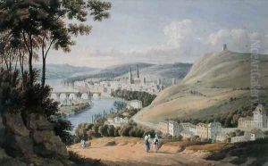 Rouen from St. Catherines Hill