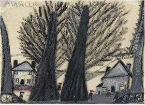 Two Trees by Alfred Wallis