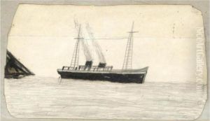 A Steamer by Alfred Wallis