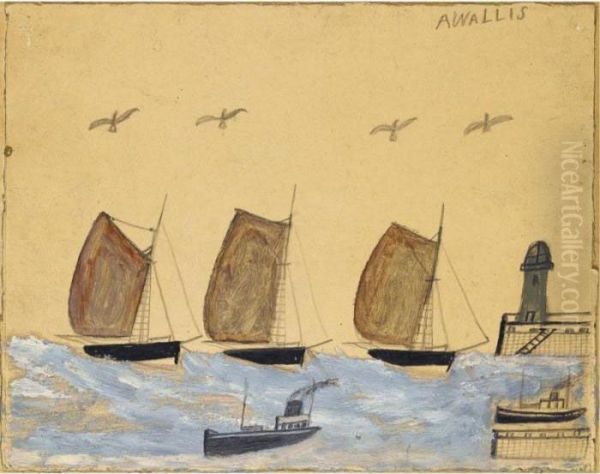 Works From The Collection Of Stanley J. Seeger
Boats And Birds - view 1