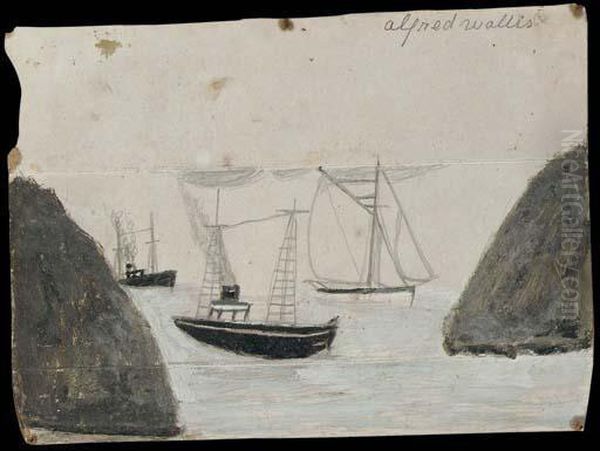 Two Trawlers And A Sail Boat - view 1