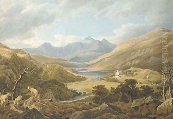 View of Snowdon, Wales - view 1