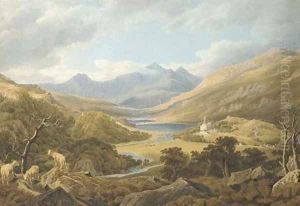 View of Snowdon, Wales by William Turner