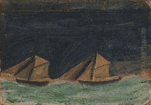 Two Boats by Alfred Wallis