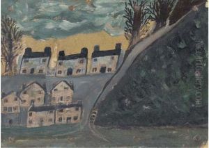 White Cottages by Alfred Wallis