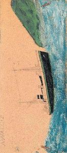 Boat At Sea by Alfred Wallis