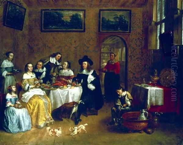 A Noble Family Dining - view 1