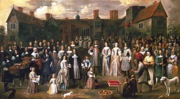The Tichborne Dole, 1671 by Gillis van Tilborgh