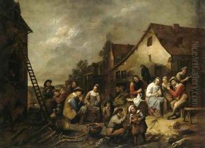 Village Inn by Gillis van Tilborgh
