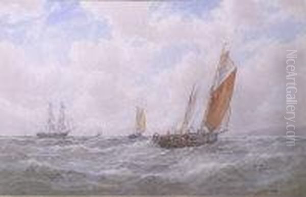 On Summer Seas Off The Norfolk Coast - view 1