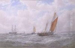 On Summer Seas Off The Norfolk Coast