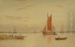 Sunset On Southampton Water