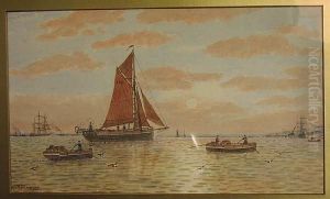 Fishing Boats Off Sheerness.
