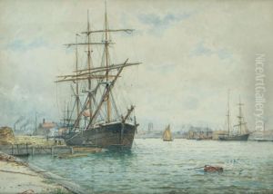 Norwegian Timber Ship Docks-yarmouth.