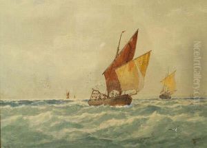 Off Calais by George Stanfield Walters