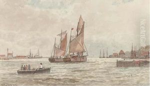 Shipping In An Estuary