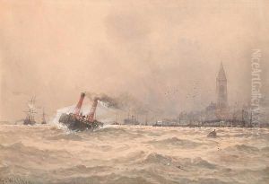 Caught In A Swell Off Port