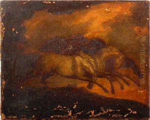 A Study For Five Horses by James Ward